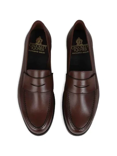 Кожени лоуфъри Crockett & Jones кафяво
