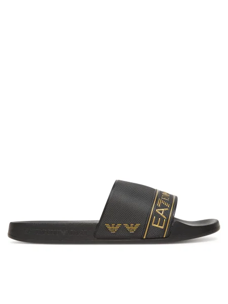 Șlapi Ea7 Emporio Armani negru