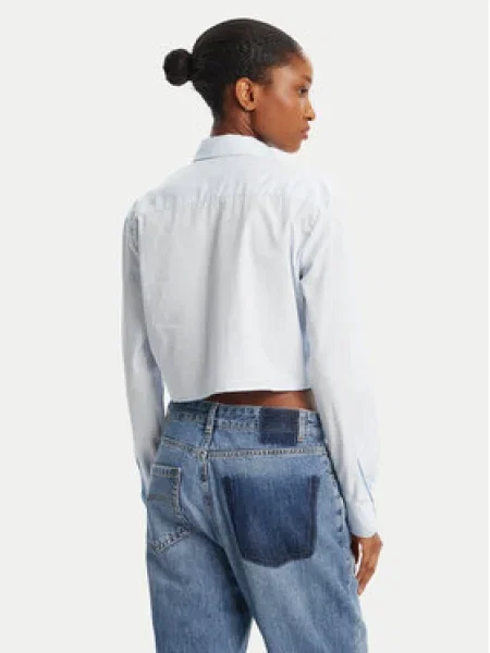 Tommy Jeans Ing Kék világoskék