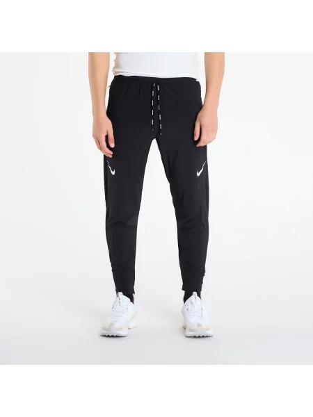 Pantaloni Nike AeroSwift Dri-FIT ADV Running Pants Black/ Summit White XL alb