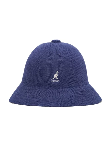 Kapelusz Kangol w tropikalny nadruk casual niebieski