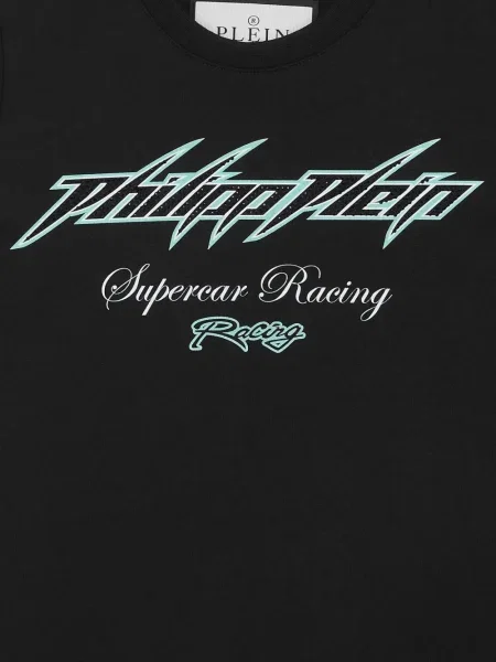 Koszulka dziecięca Philipp Plein czarna