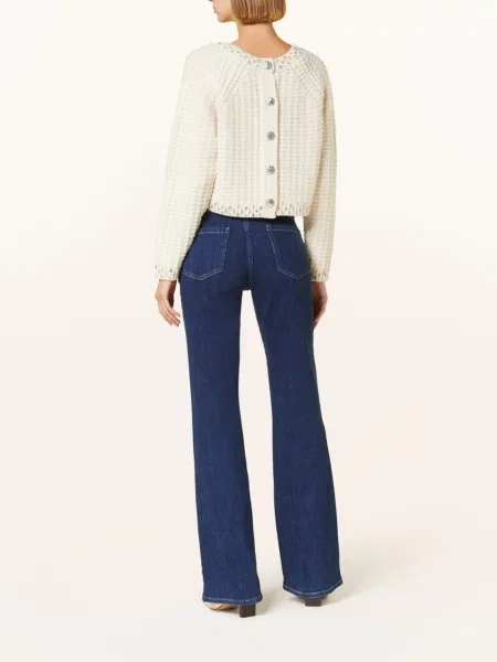 Ba&Sh Flared Džíny Ross blue blue jeans modré