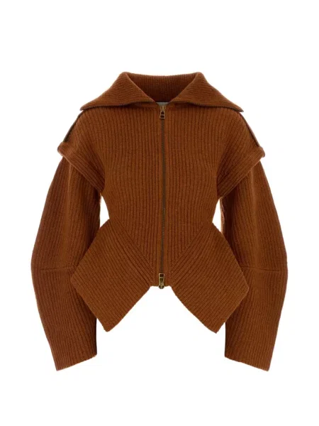 Cardigan Zimmermann tricotate maro