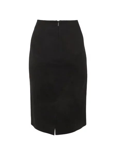 Φούστα pencil Max Mara φανελένια μαύρο