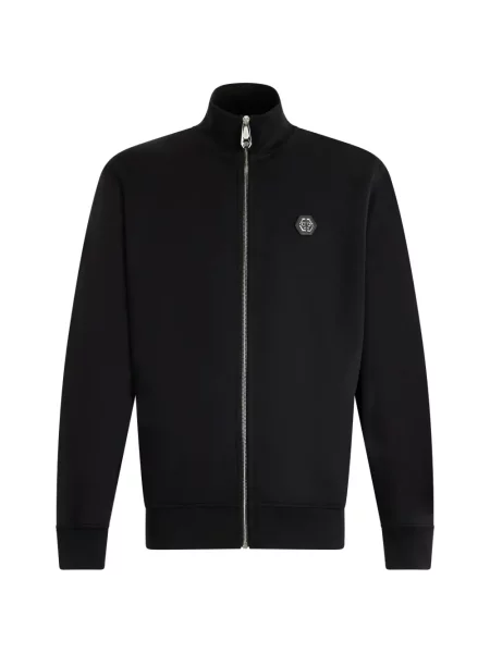 Geacă Philipp Plein cu imagine alergare negru