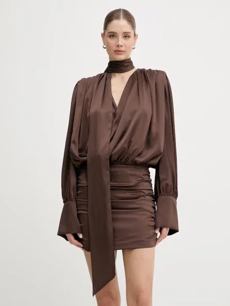 Rotate rochie maro
