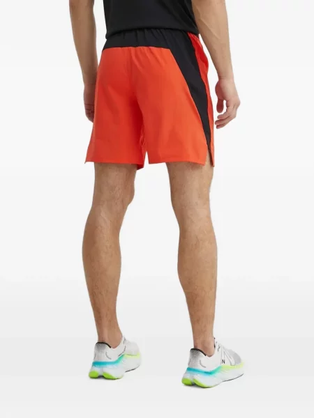 Pantaloni scurți Reebok cu imagine portocaliu