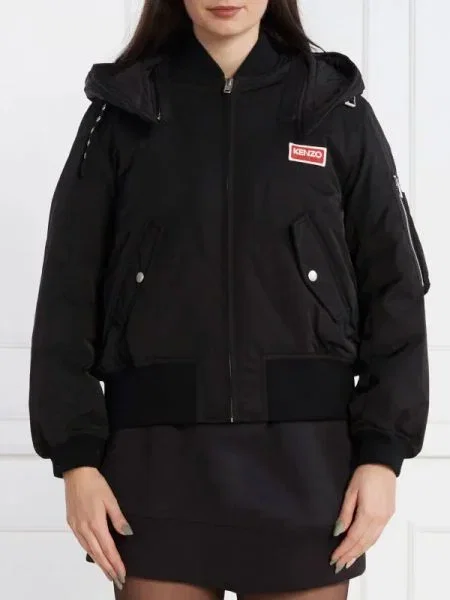 Kenzo De puf geacă bomber negru