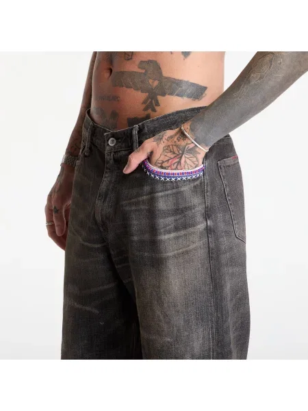 Pantaloni Neighborhood negru