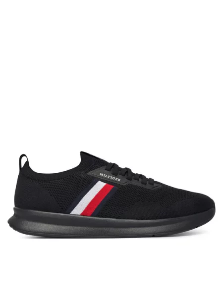 TOMMY HILFIGER Nizke superge marine / rdeča bela črna