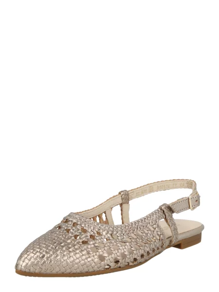 GABOR Odprte balerinke temno bež