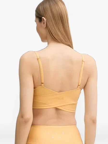 Sutien sport Casall plic galben