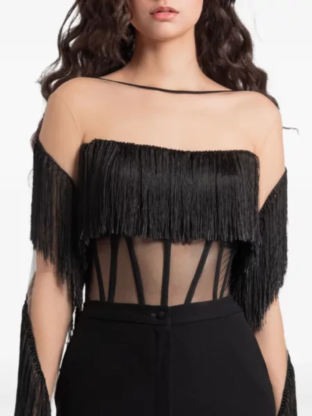 Top Gemy Maalouf negru