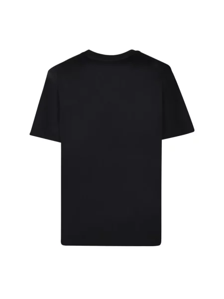MSGM t-shirt gładki czarny