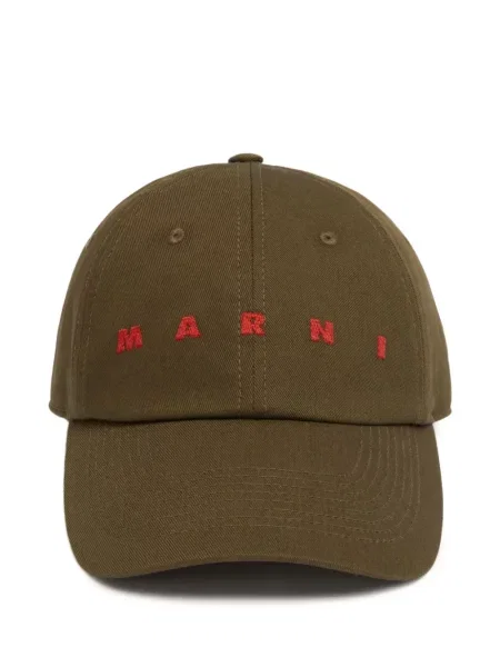 Kšiltovka Marni s výšivkou zelená