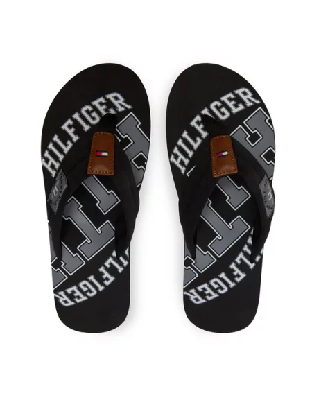 Tommy Hilfiger Žabky Essential Th Beach Sandal černá