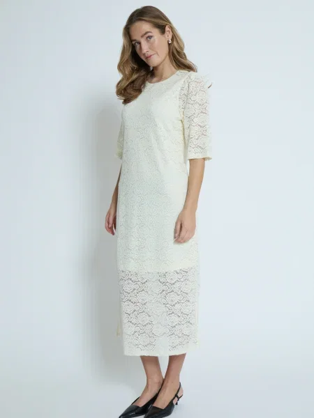 Peppercorn Rochie Karoline natural alb