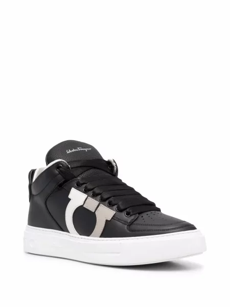 Sneakerși Ferragamo negru