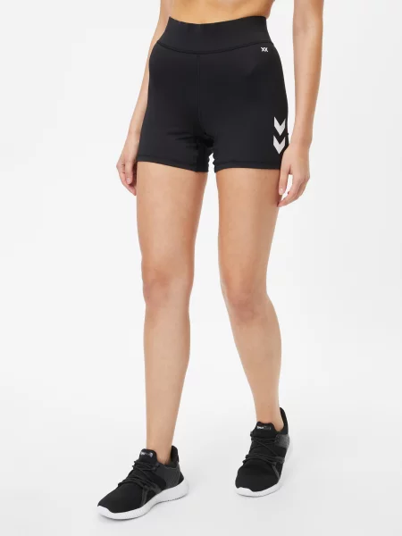 Hummel Pantaloni sport negru alb