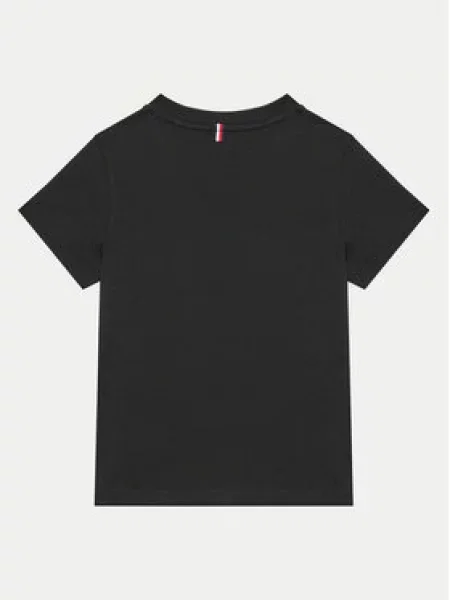 Tommy Hilfiger Majica Črna Regular Fit bela