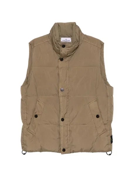 Vestă Stone Island cu strasuri maro