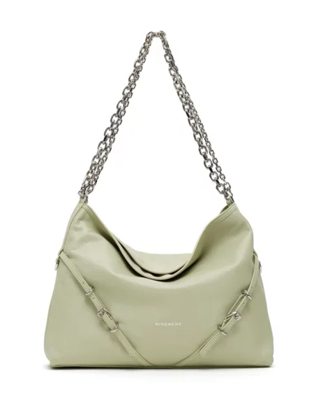 Geanta de piele Givenchy din piele verde