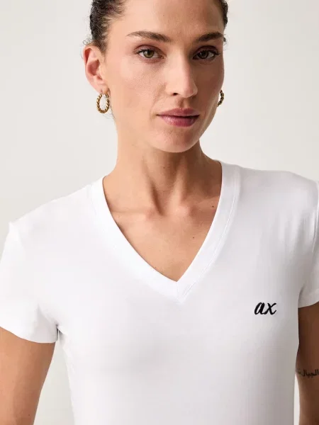 Póló Armani Exchange fehér