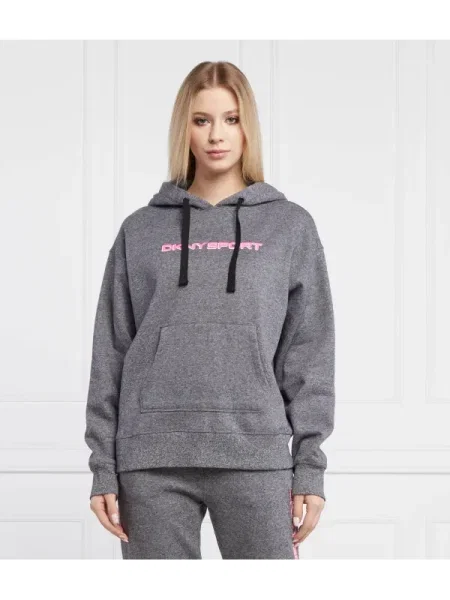 DKNY Sport Hanorac LAYERED | Relaxed fit gri