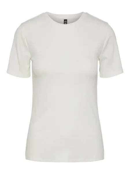 PIECES Tricou RUKA' alb