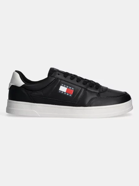 Tommy Jeans Sneakersy Tjm The Greenwich New Ess čierna
