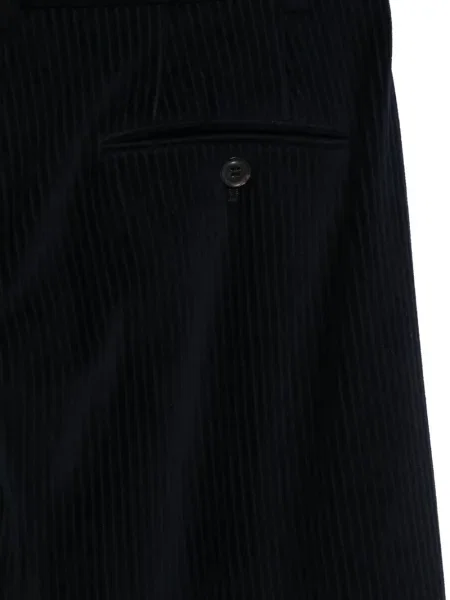 Pantaloni Circolo 1901 de catifea cord albastru