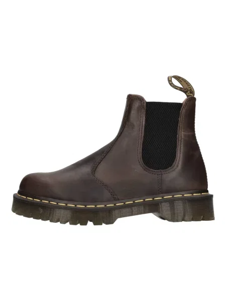 Botki Dr. Martens brązowe