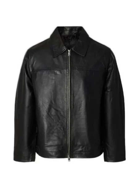 Geanta de piele Selected negru