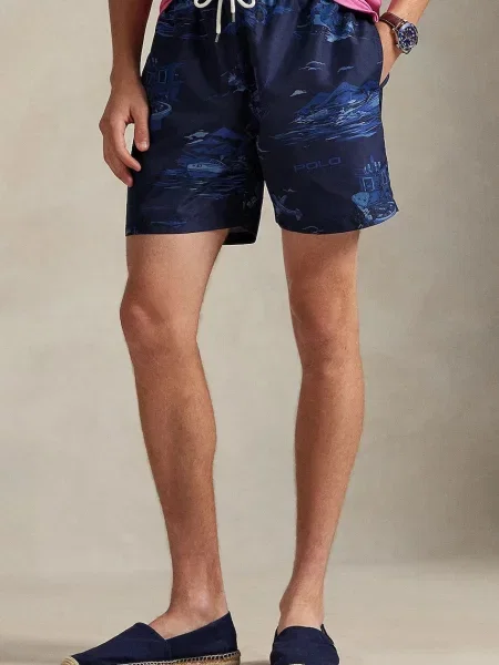 Polo Ralph Lauren pantaloni scurti de baie albastru