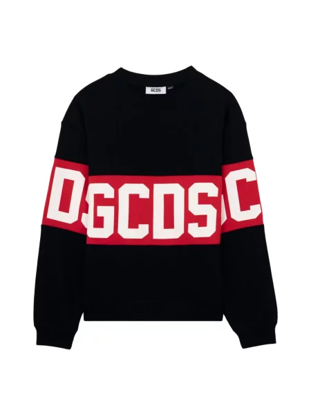 Bluza nierozpinana Gcds z logo czarna