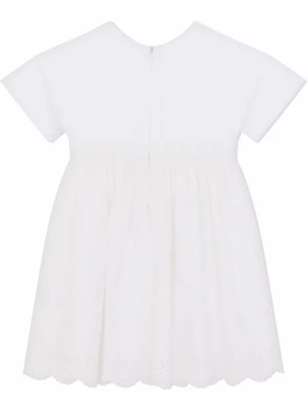 Sukienka midi dziecięca Dolce And Gabbana biała