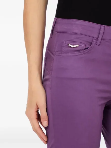 Spodnie Liu Jo fioletowe
