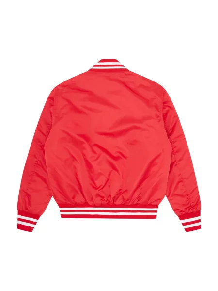 Satynowy kurtka bomber Billionaire czerwony