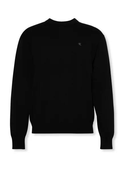 Calvin Klein Jeans Pulover ESY' negru