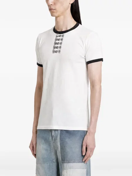 Tricou Kapital cu imagine alb