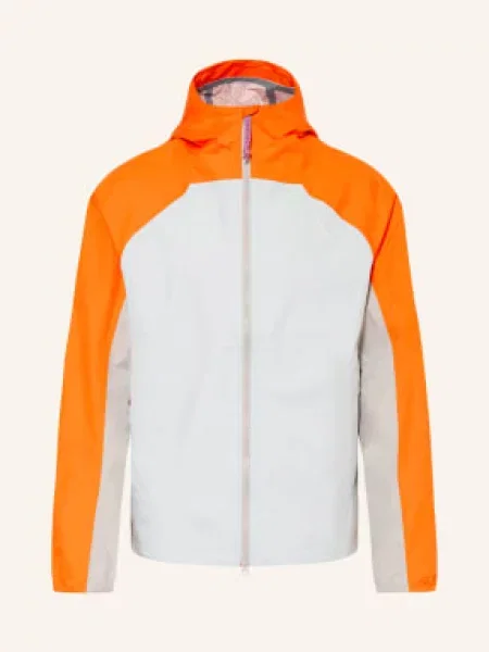 Nike Funkční Bunda Phantazma světle / oranžová šedá