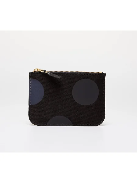 Гаманець Comme Des Garçons Wallets в горошок чорний