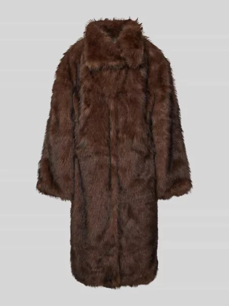 Płaszcz ze sztucznego futra model ‘Stephanie’ Neo Noir