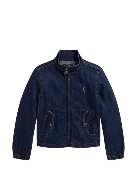 Dětska džínová bunda Polo Ralph Lauren modrá