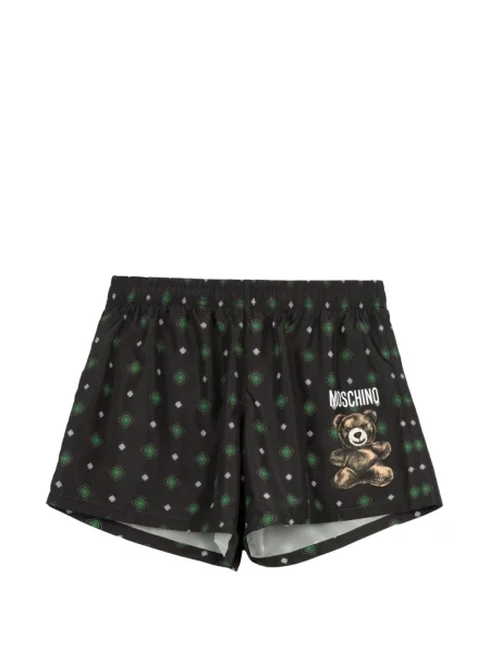 Slip de baie Moschino teddy negru