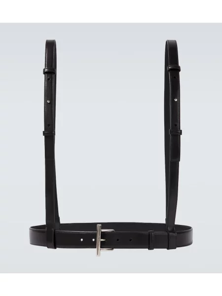 Curea Mcqueen din piele negru