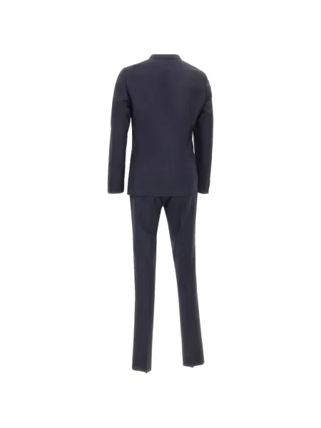 Costum Corneliani cu două rânduri de nasturi albastru