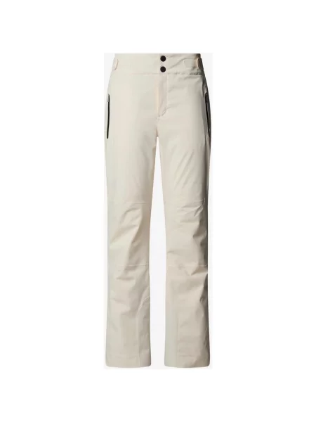 Spodnie The North Face Lenado Regular Kremowy M biały