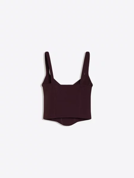 Bershka Top cyklaménová